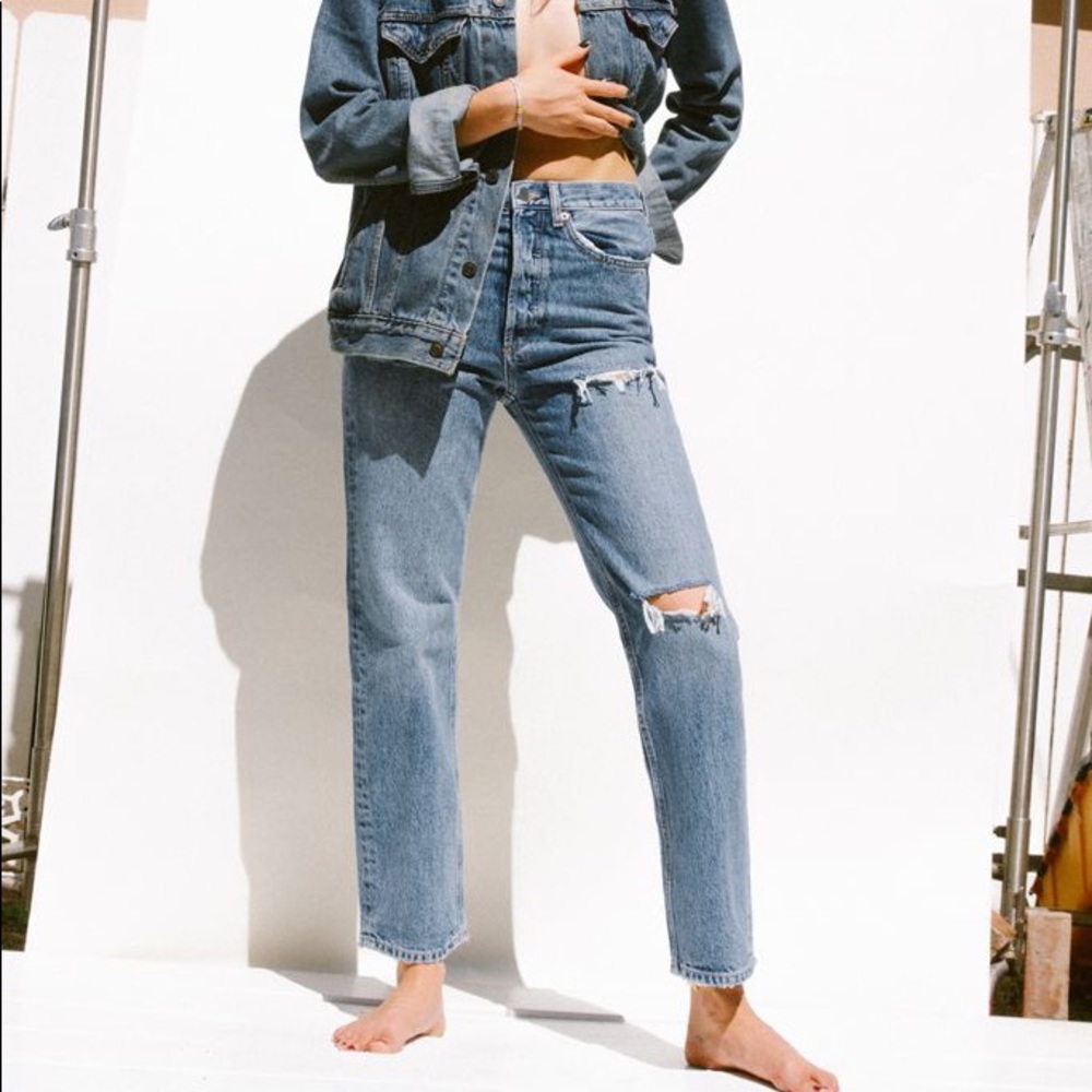 BDG Premium High-Waisted Straight Leg Jean